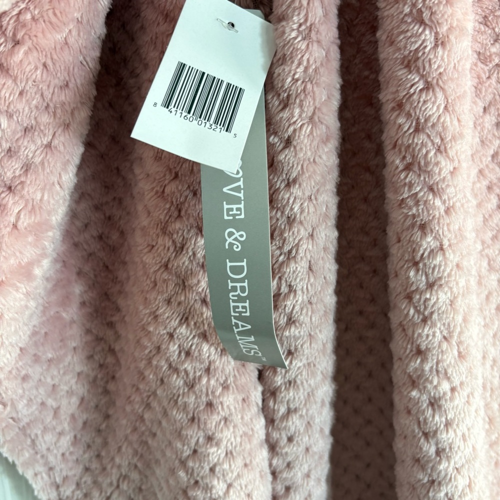 PEACE LOVE & DREAMS Lightweight Textured Jacket in Dusty Pink Size 3X — NWT - Picture 11 of 13